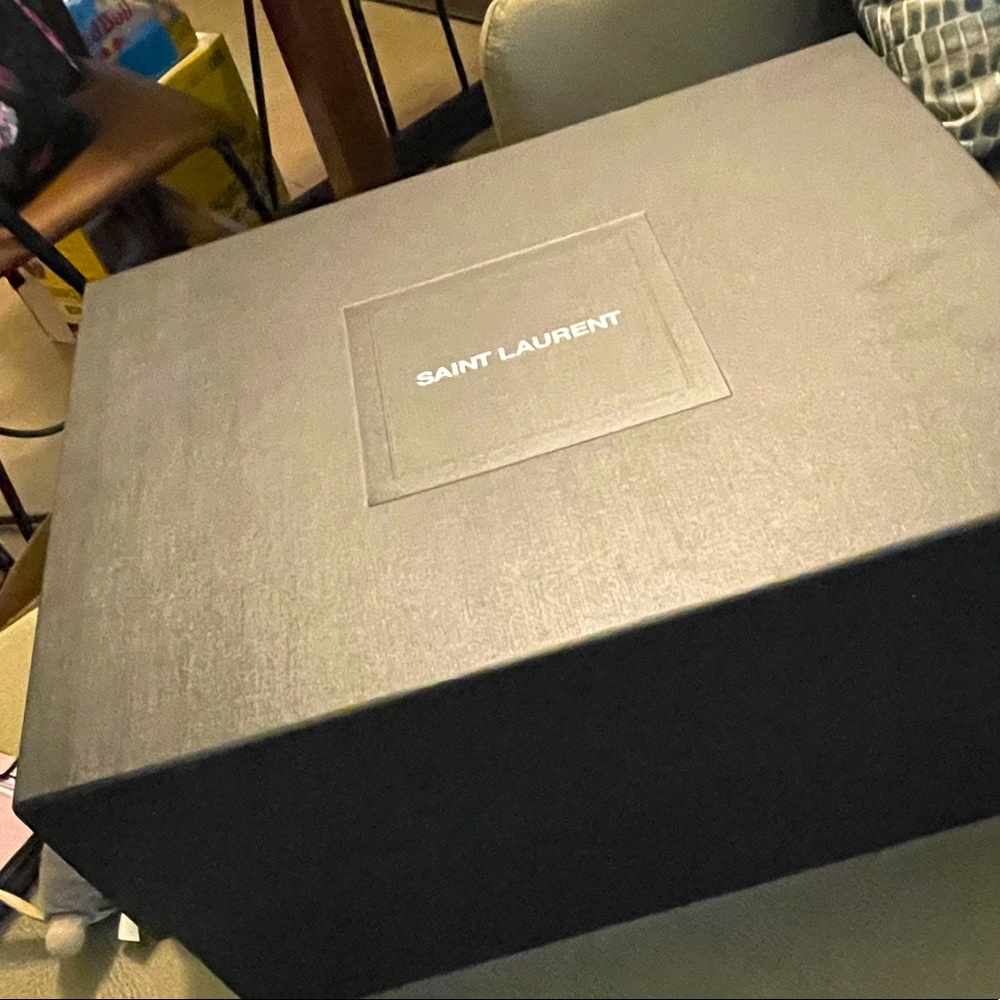 Saint laurent shopping and box